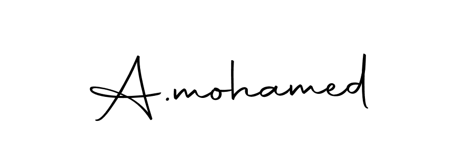 You can use this online signature creator to create a handwritten signature for the name A.mohamed. This is the best online autograph maker. A.mohamed signature style 10 images and pictures png
