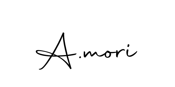 Also we have A.mori name is the best signature style. Create professional handwritten signature collection using Autography-DOLnW autograph style. A.mori signature style 10 images and pictures png