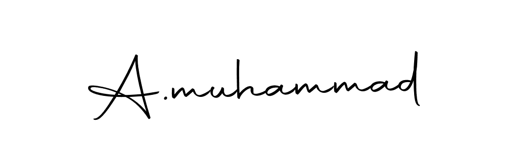 Make a beautiful signature design for name A.muhammad. Use this online signature maker to create a handwritten signature for free. A.muhammad signature style 10 images and pictures png