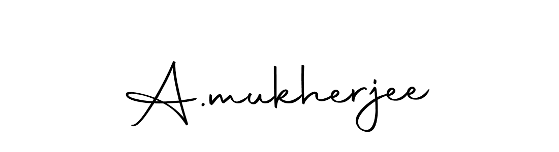 You should practise on your own different ways (Autography-DOLnW) to write your name (A.mukherjee) in signature. don't let someone else do it for you. A.mukherjee signature style 10 images and pictures png