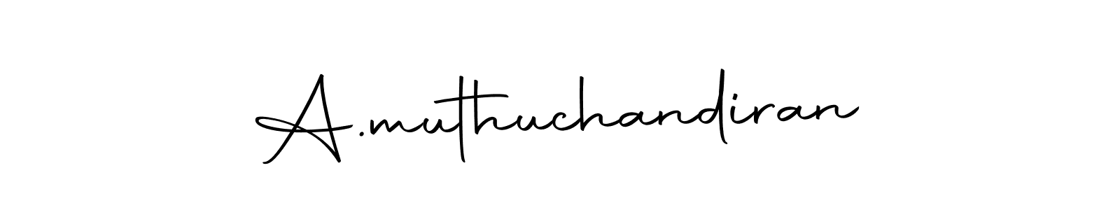 Best and Professional Signature Style for A.muthuchandiran. Autography-DOLnW Best Signature Style Collection. A.muthuchandiran signature style 10 images and pictures png