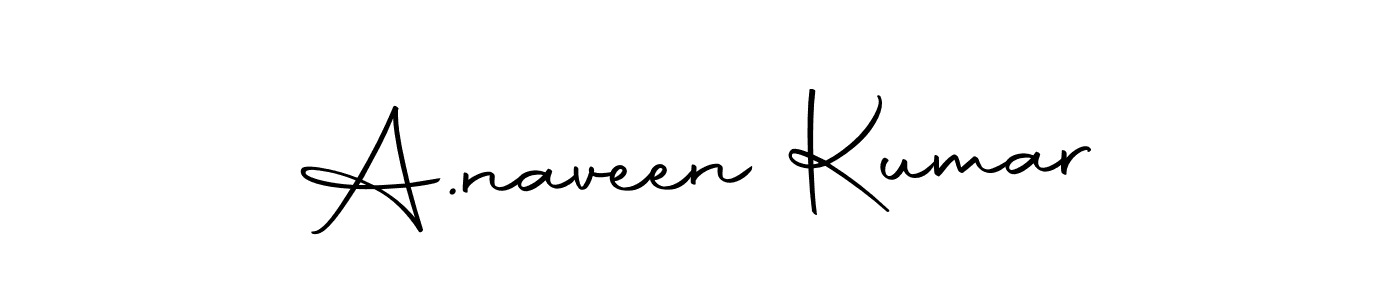 Make a beautiful signature design for name A.naveen Kumar. Use this online signature maker to create a handwritten signature for free. A.naveen Kumar signature style 10 images and pictures png