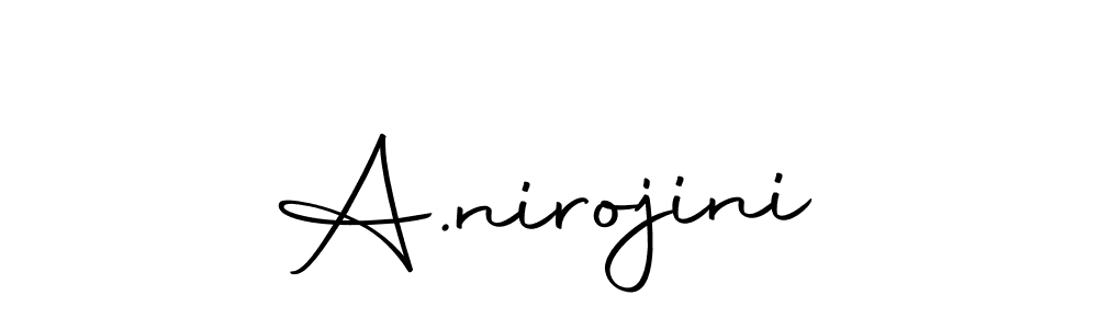 A.nirojini stylish signature style. Best Handwritten Sign (Autography-DOLnW) for my name. Handwritten Signature Collection Ideas for my name A.nirojini. A.nirojini signature style 10 images and pictures png