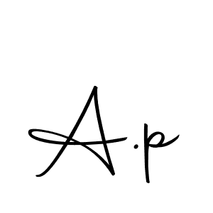 How to make A.p name signature. Use Autography-DOLnW style for creating short signs online. This is the latest handwritten sign. A.p signature style 10 images and pictures png