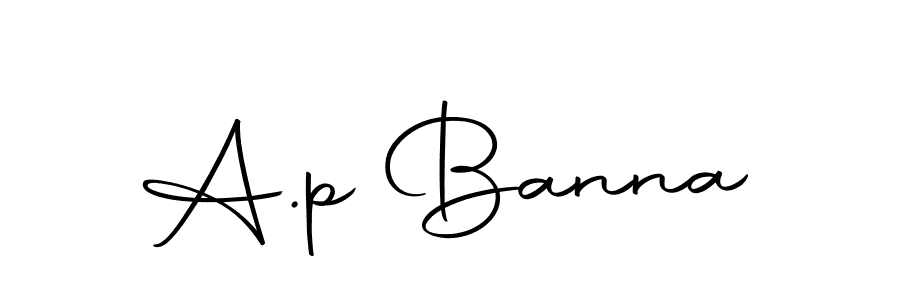 Best and Professional Signature Style for A.p Banna. Autography-DOLnW Best Signature Style Collection. A.p Banna signature style 10 images and pictures png