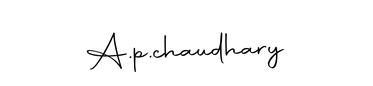 How to Draw A.p.chaudhary signature style? Autography-DOLnW is a latest design signature styles for name A.p.chaudhary. A.p.chaudhary signature style 10 images and pictures png