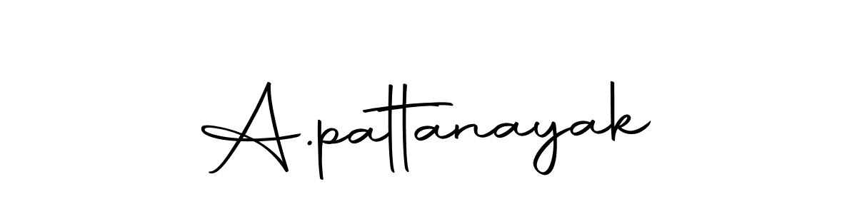 You should practise on your own different ways (Autography-DOLnW) to write your name (A.pattanayak) in signature. don't let someone else do it for you. A.pattanayak signature style 10 images and pictures png