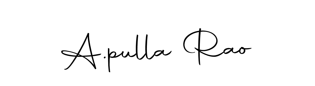 Once you've used our free online signature maker to create your best signature Autography-DOLnW style, it's time to enjoy all of the benefits that A.pulla Rao name signing documents. A.pulla Rao signature style 10 images and pictures png