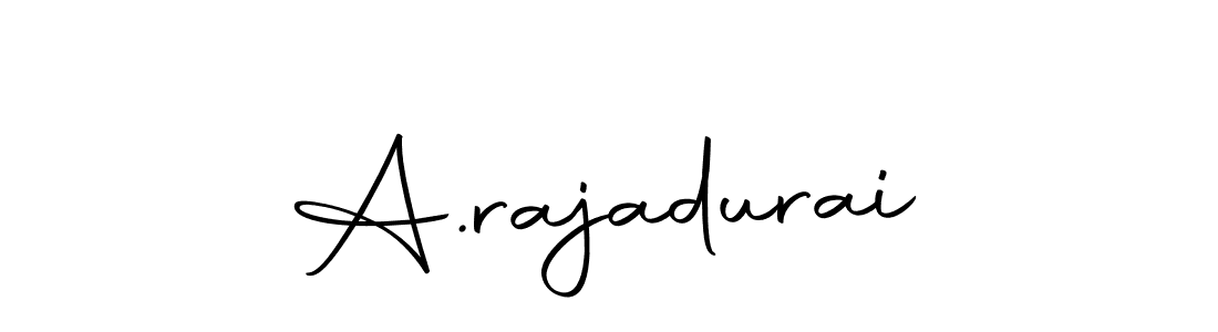 Design your own signature with our free online signature maker. With this signature software, you can create a handwritten (Autography-DOLnW) signature for name A.rajadurai. A.rajadurai signature style 10 images and pictures png