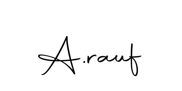 Here are the top 10 professional signature styles for the name A.rauf. These are the best autograph styles you can use for your name. A.rauf signature style 10 images and pictures png