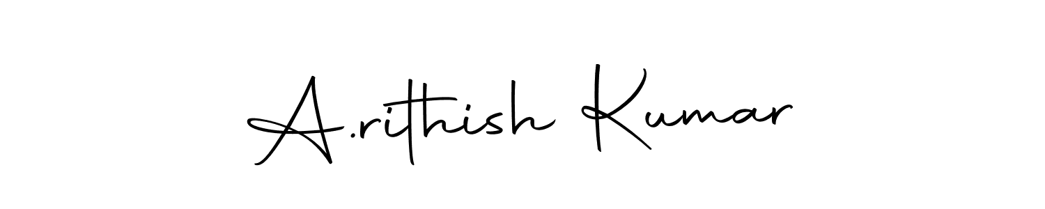 Best and Professional Signature Style for A.rithish Kumar. Autography-DOLnW Best Signature Style Collection. A.rithish Kumar signature style 10 images and pictures png