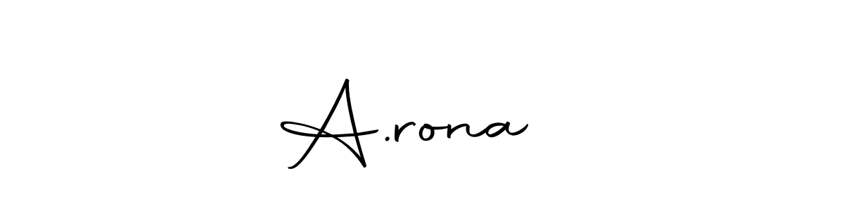 Autography-DOLnW is a professional signature style that is perfect for those who want to add a touch of class to their signature. It is also a great choice for those who want to make their signature more unique. Get A.rona❤️ name to fancy signature for free. A.rona❤️ signature style 10 images and pictures png