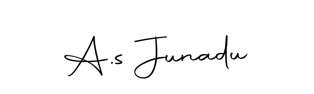 A.s Junadu stylish signature style. Best Handwritten Sign (Autography-DOLnW) for my name. Handwritten Signature Collection Ideas for my name A.s Junadu. A.s Junadu signature style 10 images and pictures png