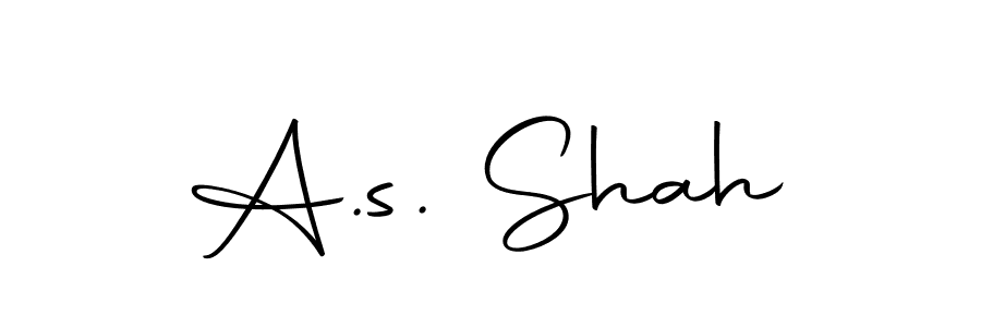 Design your own signature with our free online signature maker. With this signature software, you can create a handwritten (Autography-DOLnW) signature for name A.s. Shah. A.s. Shah signature style 10 images and pictures png
