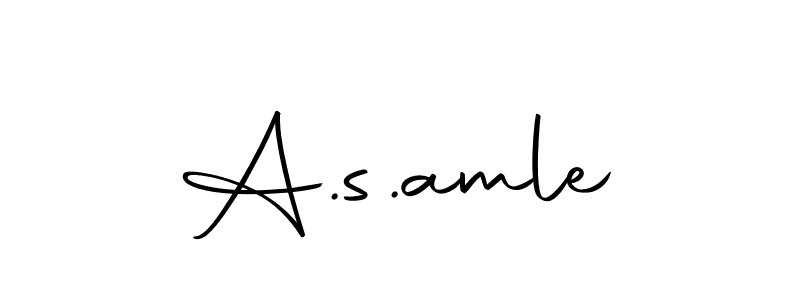 if you are searching for the best signature style for your name A.s.amle. so please give up your signature search. here we have designed multiple signature styles  using Autography-DOLnW. A.s.amle signature style 10 images and pictures png