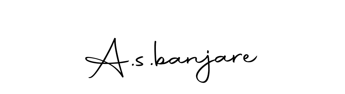 Use a signature maker to create a handwritten signature online. With this signature software, you can design (Autography-DOLnW) your own signature for name A.s.banjare. A.s.banjare signature style 10 images and pictures png