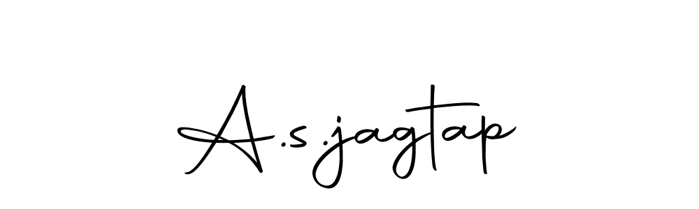 Design your own signature with our free online signature maker. With this signature software, you can create a handwritten (Autography-DOLnW) signature for name A.s.jagtap. A.s.jagtap signature style 10 images and pictures png