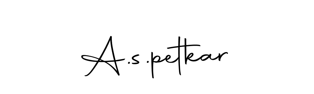 A.s.petkar stylish signature style. Best Handwritten Sign (Autography-DOLnW) for my name. Handwritten Signature Collection Ideas for my name A.s.petkar. A.s.petkar signature style 10 images and pictures png