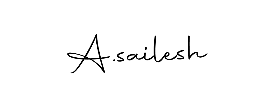 Best and Professional Signature Style for A.sailesh. Autography-DOLnW Best Signature Style Collection. A.sailesh signature style 10 images and pictures png