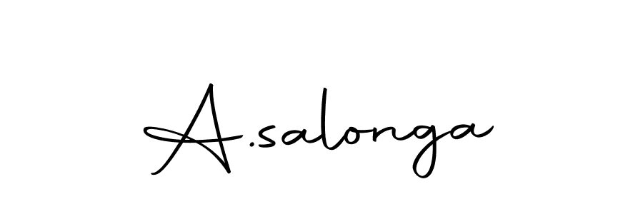 Make a beautiful signature design for name A.salonga. With this signature (Autography-DOLnW) style, you can create a handwritten signature for free. A.salonga signature style 10 images and pictures png