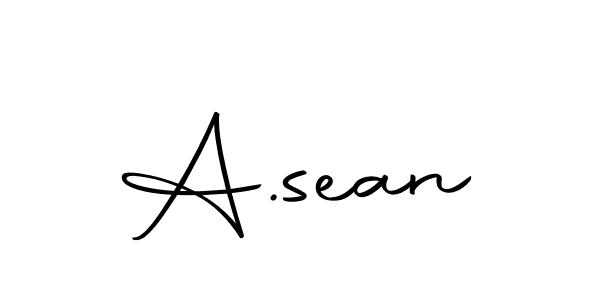 You can use this online signature creator to create a handwritten signature for the name A.sean. This is the best online autograph maker. A.sean signature style 10 images and pictures png