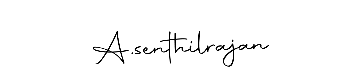 You can use this online signature creator to create a handwritten signature for the name A.senthilrajan. This is the best online autograph maker. A.senthilrajan signature style 10 images and pictures png
