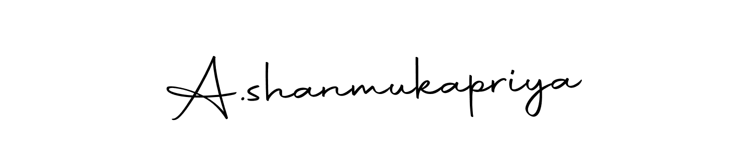 Make a beautiful signature design for name A.shanmukapriya. With this signature (Autography-DOLnW) style, you can create a handwritten signature for free. A.shanmukapriya signature style 10 images and pictures png