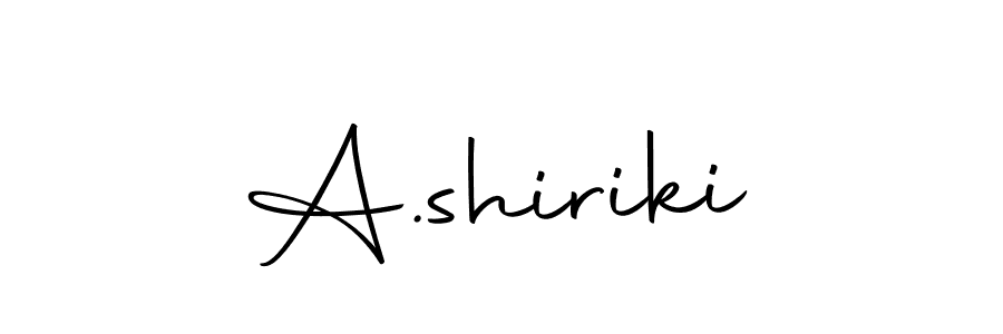 Here are the top 10 professional signature styles for the name A.shiriki. These are the best autograph styles you can use for your name. A.shiriki signature style 10 images and pictures png