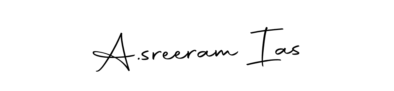 You can use this online signature creator to create a handwritten signature for the name A.sreeram Ias. This is the best online autograph maker. A.sreeram Ias signature style 10 images and pictures png