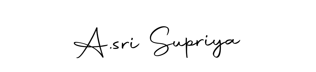 Also we have A.sri Supriya name is the best signature style. Create professional handwritten signature collection using Autography-DOLnW autograph style. A.sri Supriya signature style 10 images and pictures png