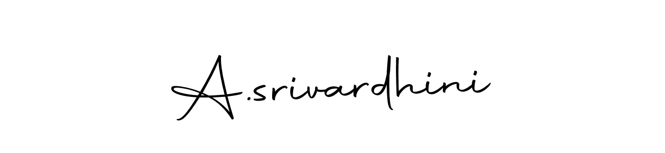 The best way (Autography-DOLnW) to make a short signature is to pick only two or three words in your name. The name A.srivardhini include a total of six letters. For converting this name. A.srivardhini signature style 10 images and pictures png