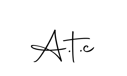 A.t.c stylish signature style. Best Handwritten Sign (Autography-DOLnW) for my name. Handwritten Signature Collection Ideas for my name A.t.c. A.t.c signature style 10 images and pictures png