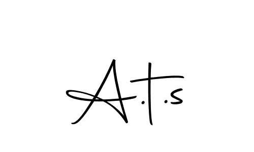 Best and Professional Signature Style for A.t.s. Autography-DOLnW Best Signature Style Collection. A.t.s signature style 10 images and pictures png