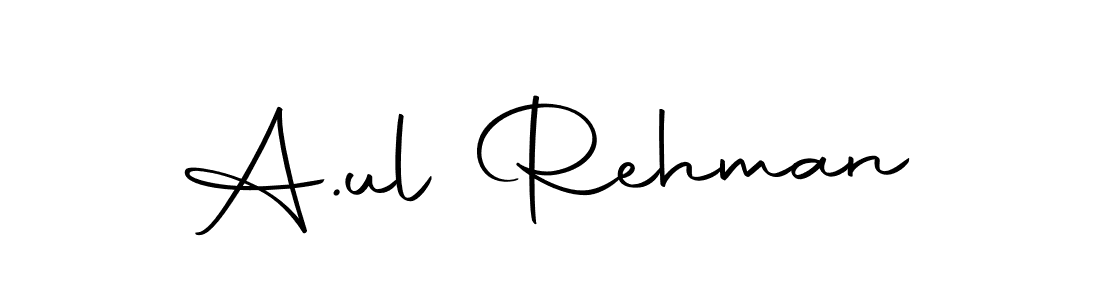 if you are searching for the best signature style for your name A.ul Rehman. so please give up your signature search. here we have designed multiple signature styles  using Autography-DOLnW. A.ul Rehman signature style 10 images and pictures png