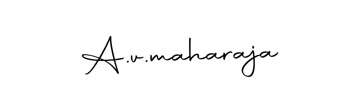 A.v.maharaja stylish signature style. Best Handwritten Sign (Autography-DOLnW) for my name. Handwritten Signature Collection Ideas for my name A.v.maharaja. A.v.maharaja signature style 10 images and pictures png