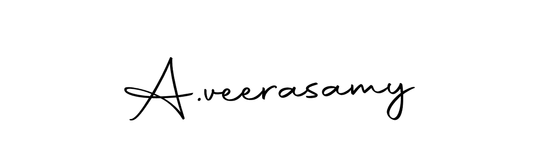 How to make A.veerasamy name signature. Use Autography-DOLnW style for creating short signs online. This is the latest handwritten sign. A.veerasamy signature style 10 images and pictures png