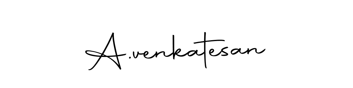 Make a beautiful signature design for name A.venkatesan. With this signature (Autography-DOLnW) style, you can create a handwritten signature for free. A.venkatesan signature style 10 images and pictures png