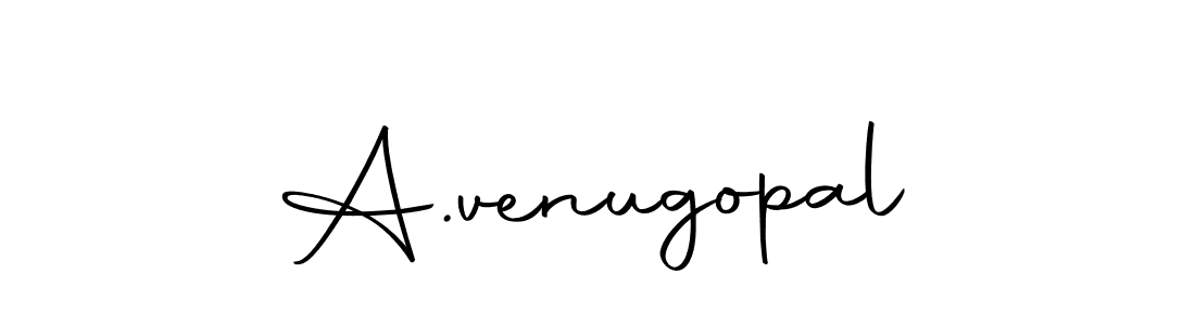 Make a beautiful signature design for name A.venugopal. Use this online signature maker to create a handwritten signature for free. A.venugopal signature style 10 images and pictures png