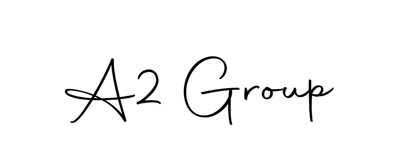 Create a beautiful signature design for name A2 Group. With this signature (Autography-DOLnW) fonts, you can make a handwritten signature for free. A2 Group signature style 10 images and pictures png