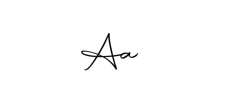 Use a signature maker to create a handwritten signature online. With this signature software, you can design (Autography-DOLnW) your own signature for name Aaभा. Aaभा signature style 10 images and pictures png