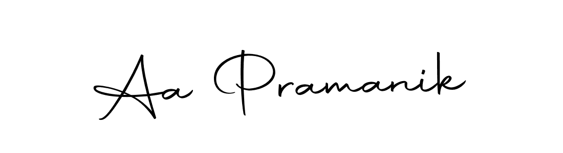 Make a beautiful signature design for name Aa Pramanik. Use this online signature maker to create a handwritten signature for free. Aa Pramanik signature style 10 images and pictures png