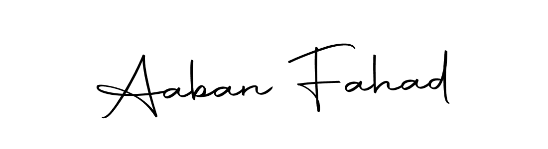 Similarly Autography-DOLnW is the best handwritten signature design. Signature creator online .You can use it as an online autograph creator for name Aaban Fahad. Aaban Fahad signature style 10 images and pictures png