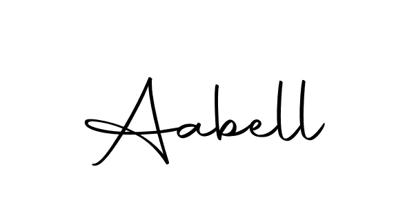 The best way (Autography-DOLnW) to make a short signature is to pick only two or three words in your name. The name Aabell include a total of six letters. For converting this name. Aabell signature style 10 images and pictures png