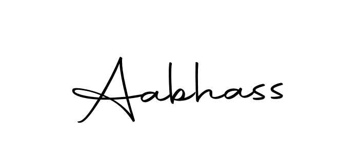 Make a beautiful signature design for name Aabhass. With this signature (Autography-DOLnW) style, you can create a handwritten signature for free. Aabhass signature style 10 images and pictures png