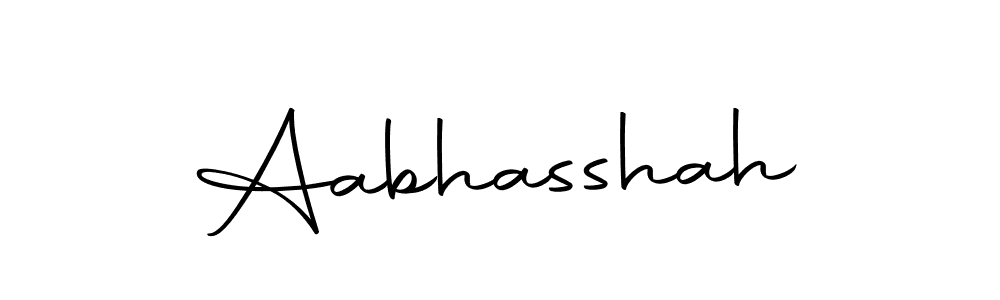 Use a signature maker to create a handwritten signature online. With this signature software, you can design (Autography-DOLnW) your own signature for name Aabhasshah. Aabhasshah signature style 10 images and pictures png