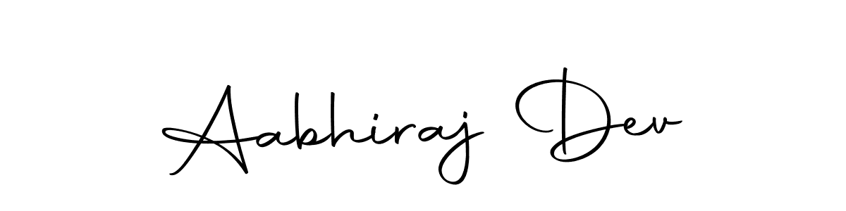 Make a short Aabhiraj Dev signature style. Manage your documents anywhere anytime using Autography-DOLnW. Create and add eSignatures, submit forms, share and send files easily. Aabhiraj Dev signature style 10 images and pictures png