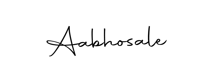 The best way (Autography-DOLnW) to make a short signature is to pick only two or three words in your name. The name Aabhosale include a total of six letters. For converting this name. Aabhosale signature style 10 images and pictures png