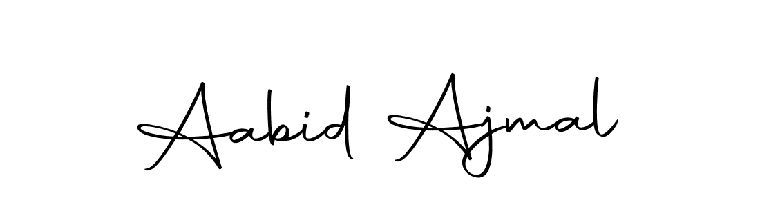 Create a beautiful signature design for name Aabid Ajmal. With this signature (Autography-DOLnW) fonts, you can make a handwritten signature for free. Aabid Ajmal signature style 10 images and pictures png