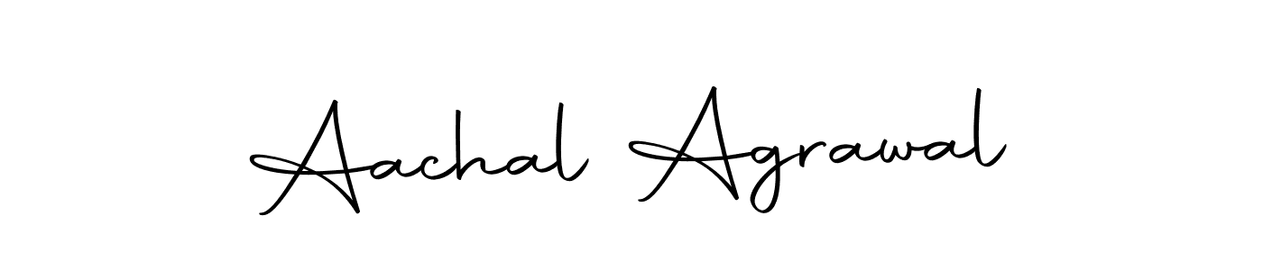 The best way (Autography-DOLnW) to make a short signature is to pick only two or three words in your name. The name Aachal Agrawal include a total of six letters. For converting this name. Aachal Agrawal signature style 10 images and pictures png