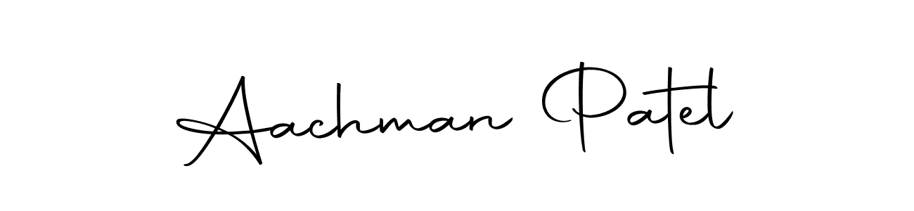 The best way (Autography-DOLnW) to make a short signature is to pick only two or three words in your name. The name Aachman Patel include a total of six letters. For converting this name. Aachman Patel signature style 10 images and pictures png